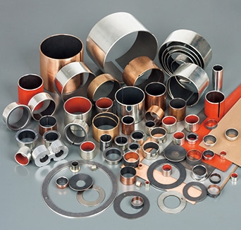 bushing tfe ptfe gleitlager bushings fiberglass lining fiberglas buchsen futter drosselventil hebelgriff geser katup bantalan serat