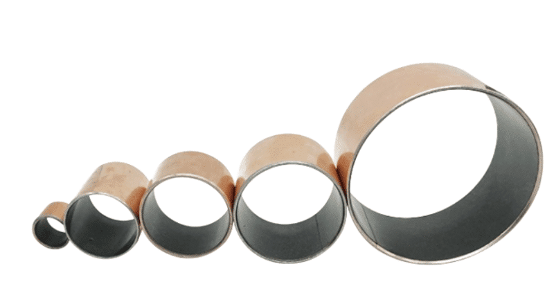 Wrapped Sliding Bushing | Flange Bronze PTFE Layer Available