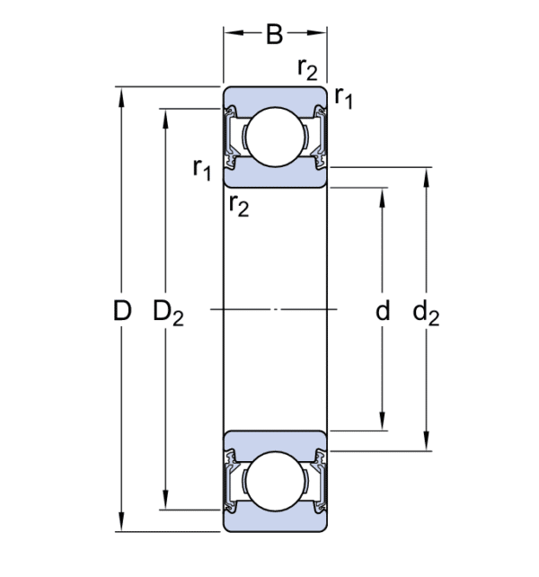 6203 Ball Bearing | Factory Price | bronzelube.com