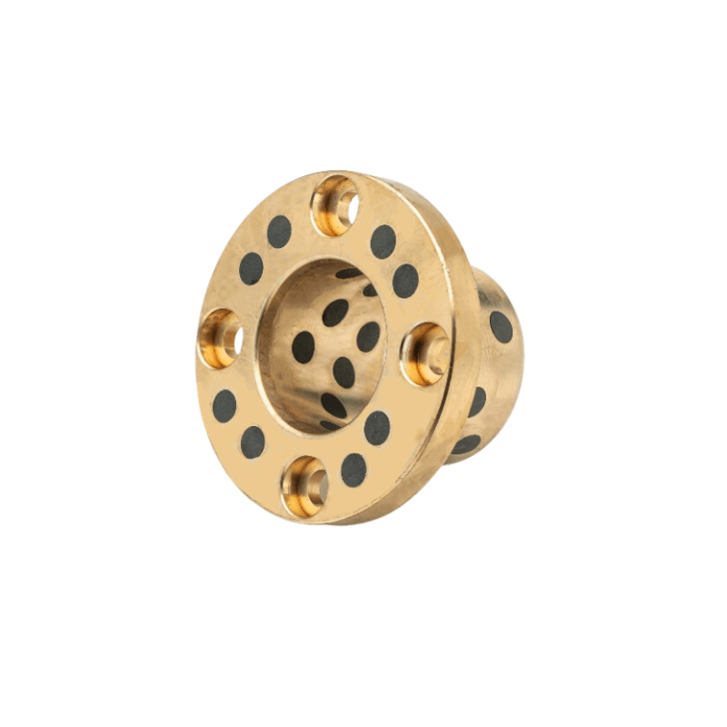 CNC Machined Components graphite embedded brass bushing