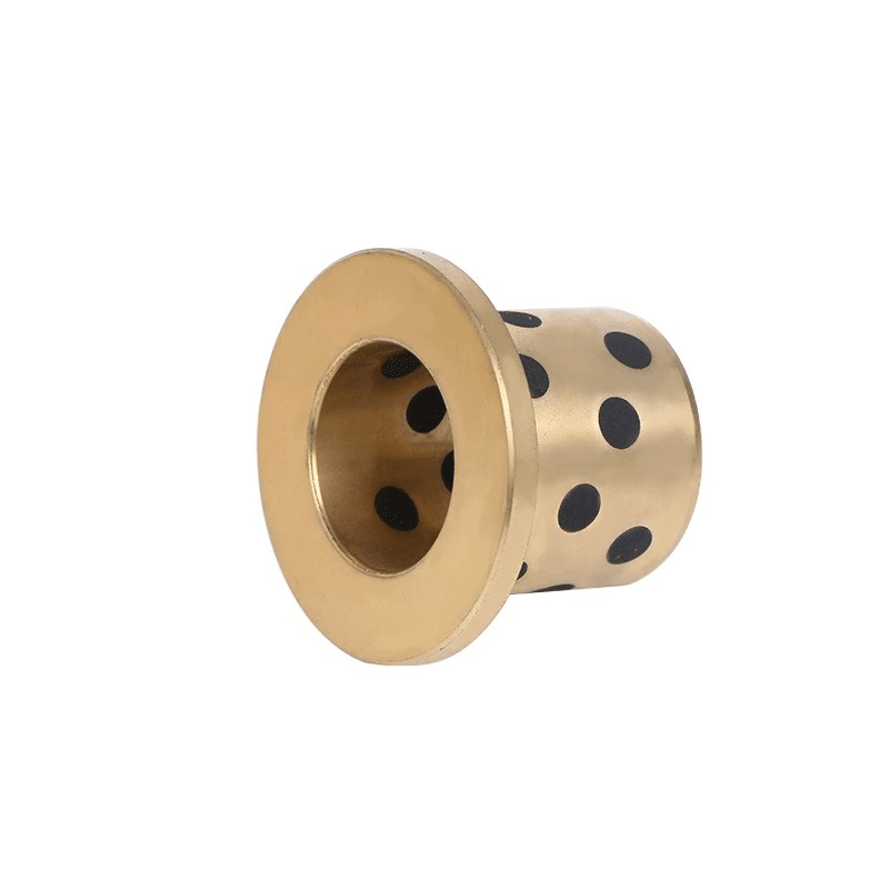 Flanged Bronze Impregnated Graphite Oil-Less Bushing